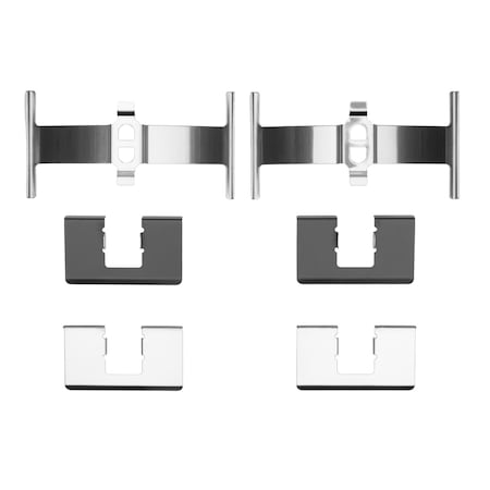 Disc Brake Hardware Kit, High Heat Resistance,,  Rear